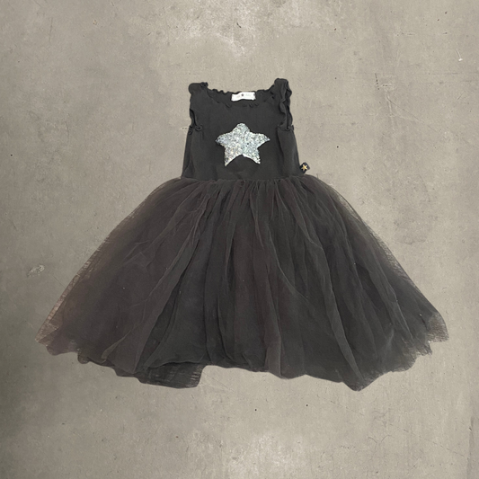 Grey Star Tulle Dress 2/3T