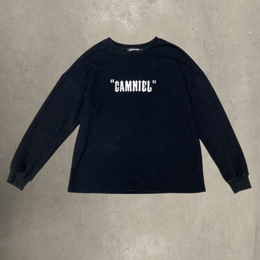 Amanda Whoo Camniel Black Sweater