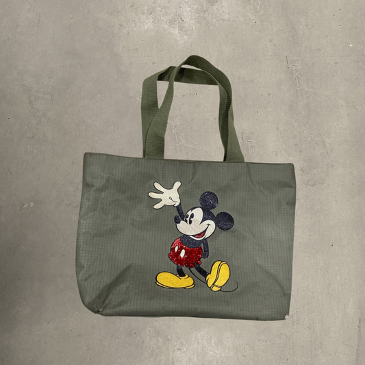 Vintage Mickey Green Tote