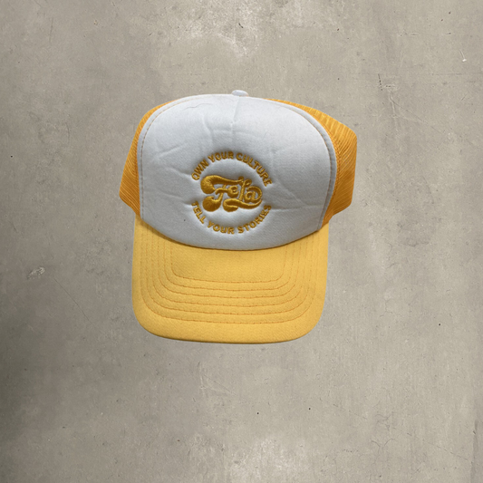Own Your Culture Yellow Trucker Hat