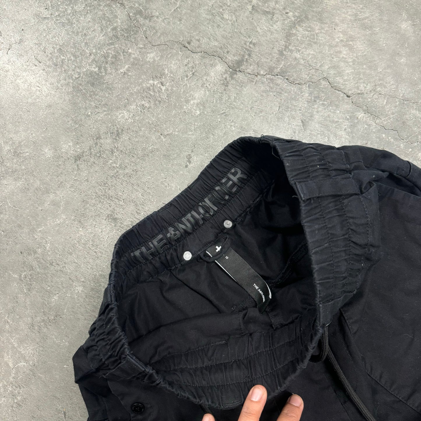 Black Utility Joggers