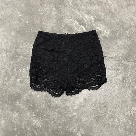 Black Lace shorts