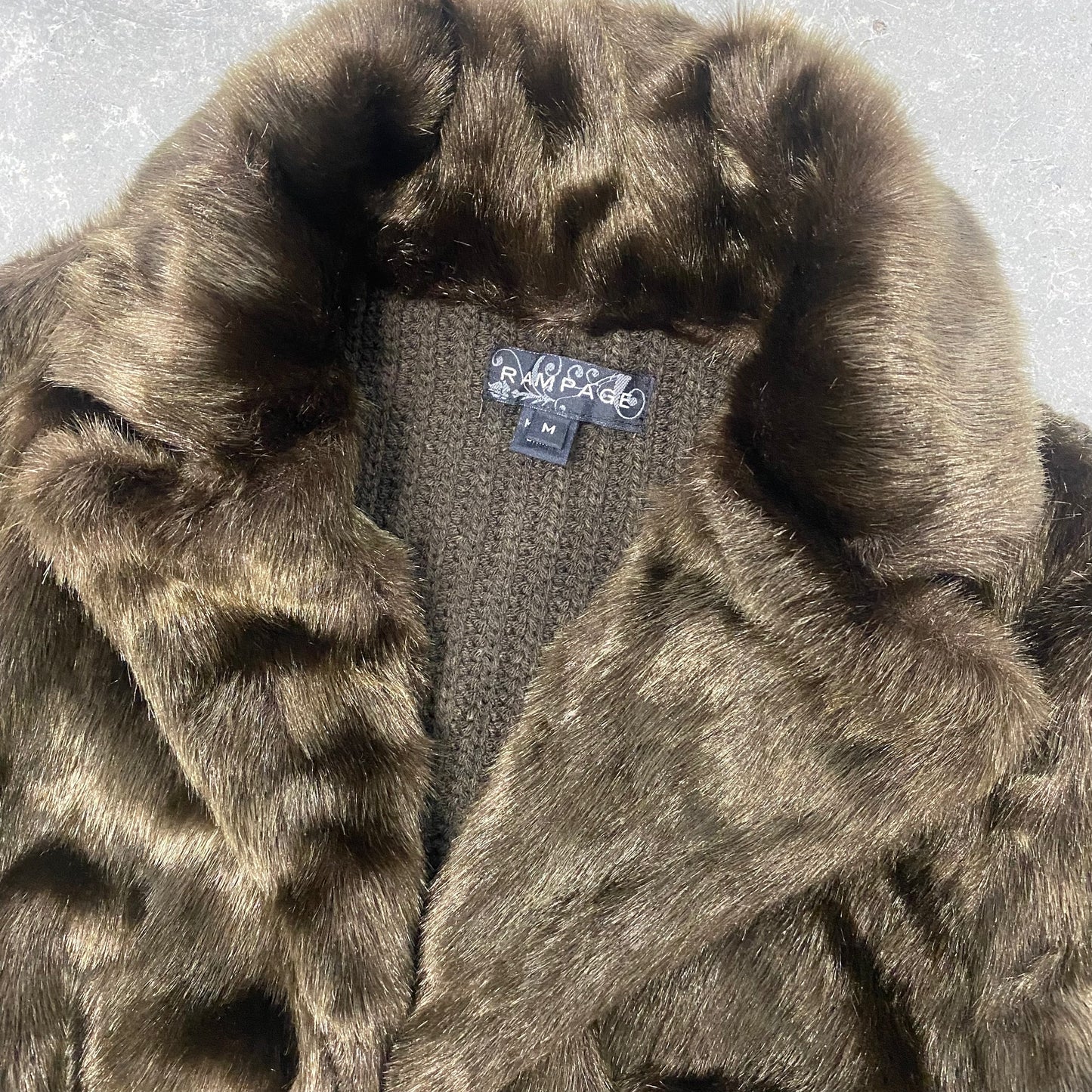 Vintage Fur Cropped Jacket