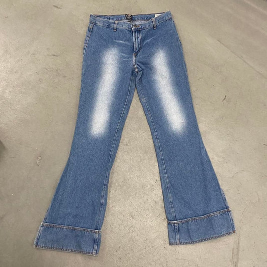 Vintage Light Washed Bleached Jeans