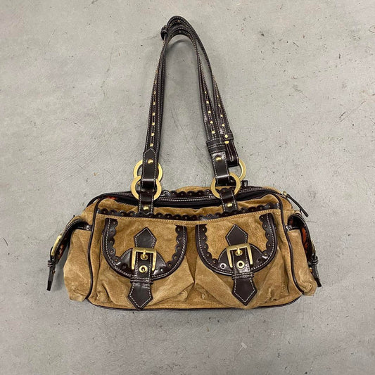 Y2K Leather Brown Purse
