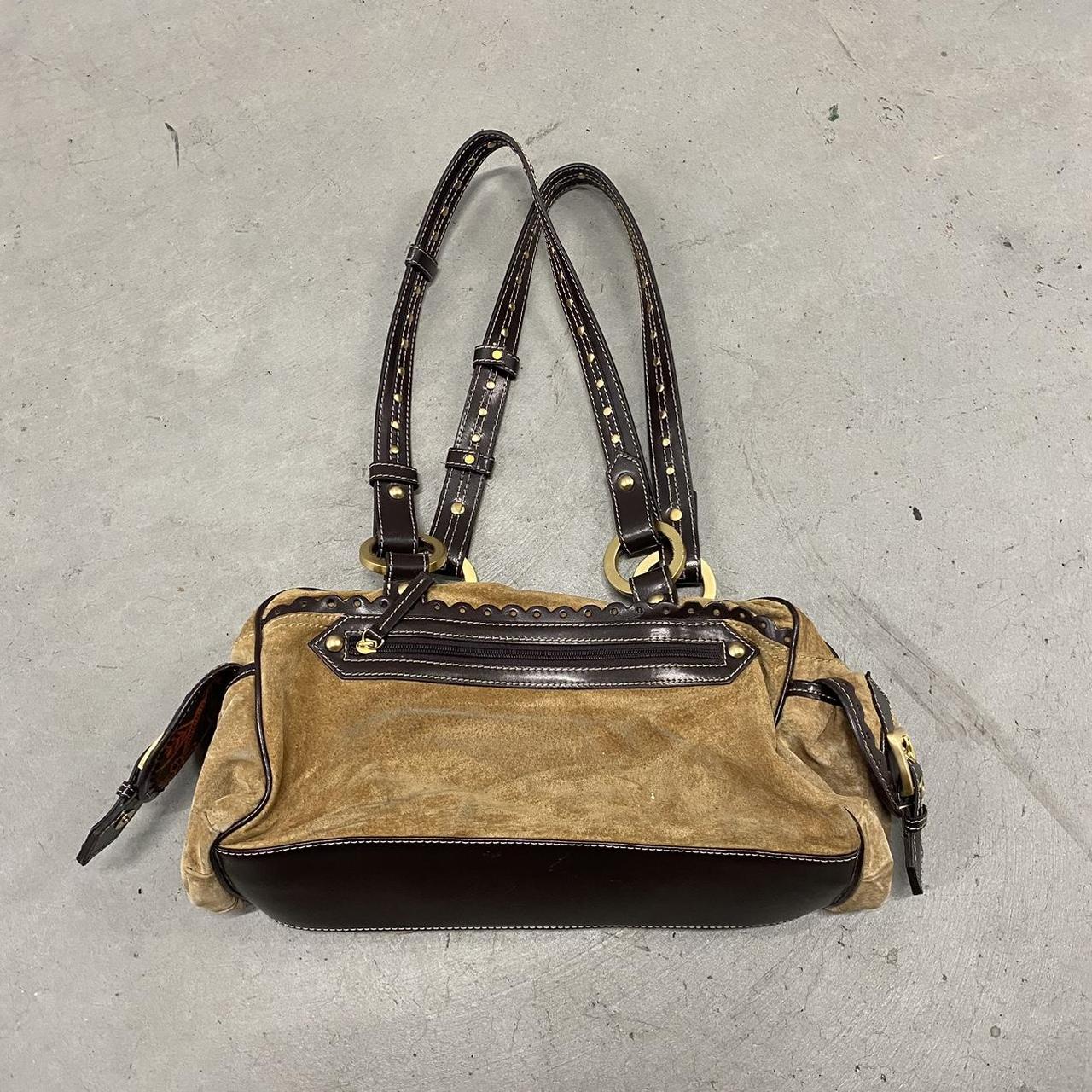 Y2K Leather Brown Purse