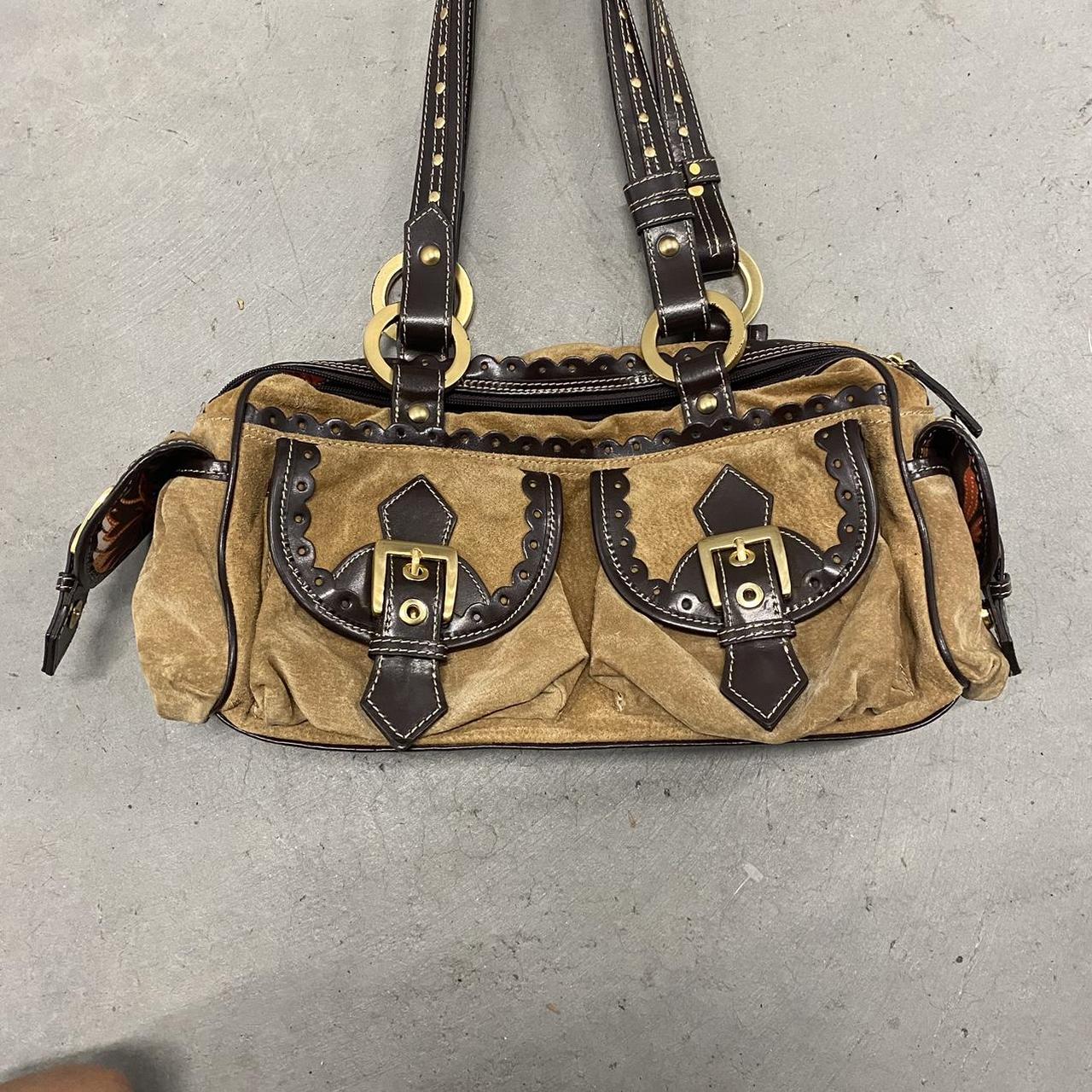 Y2K Leather Brown Purse