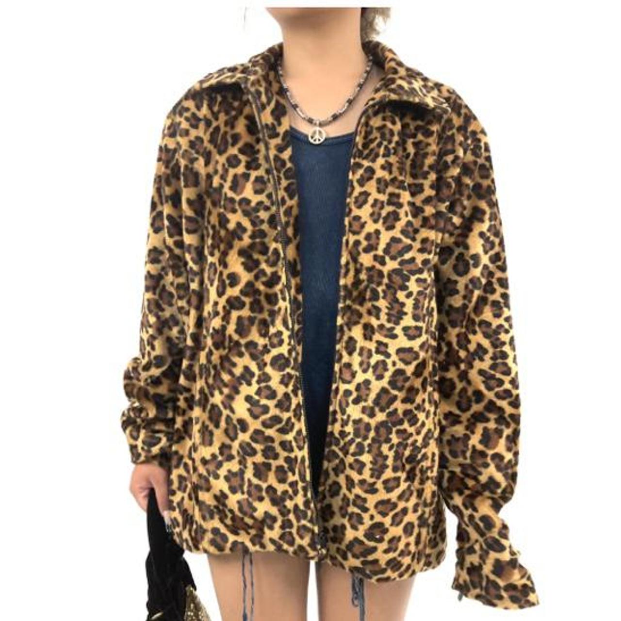 Vintage Cheetah Print Jacket