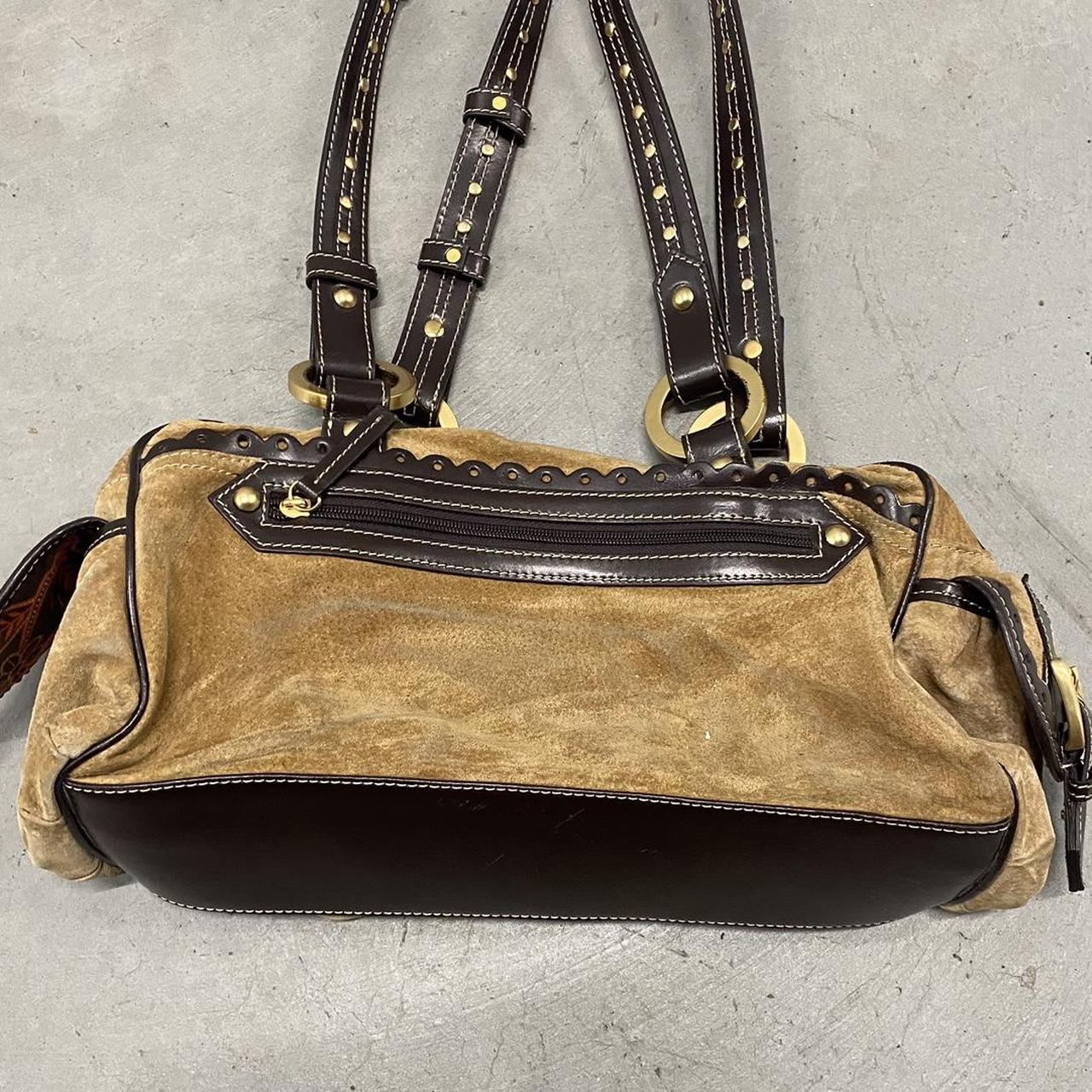 Y2K Leather Brown Purse