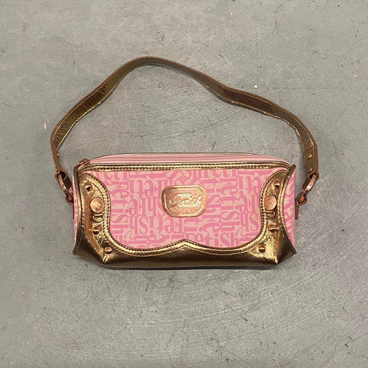 Vintage Pink Cylinder Mini Bag