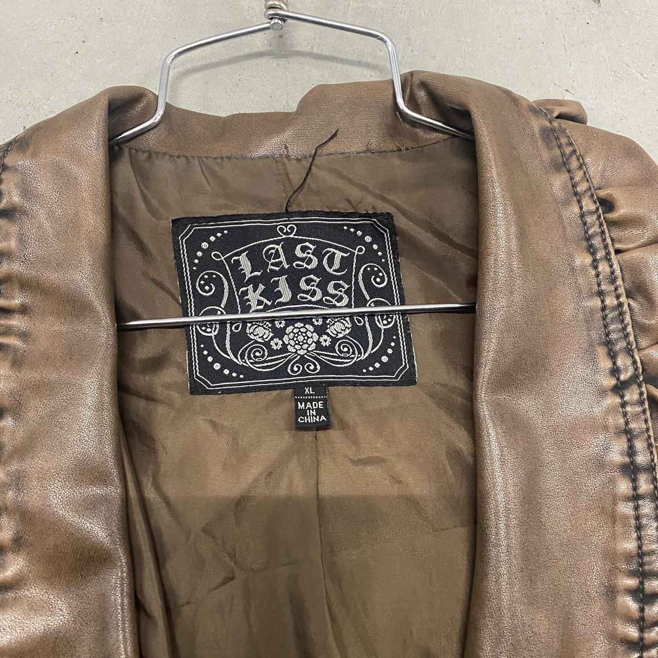 Plus Size Brown Gothic Vest