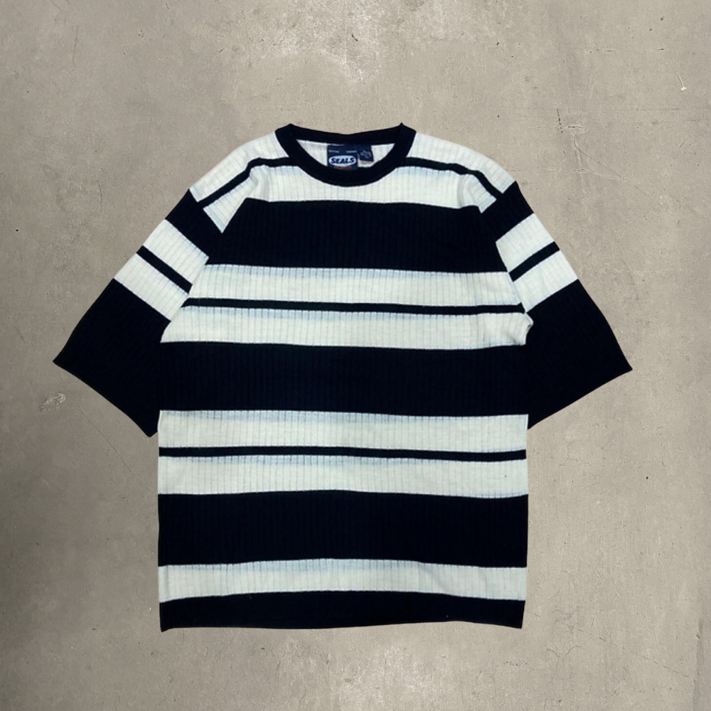 Vintage Knit Stripped Tee