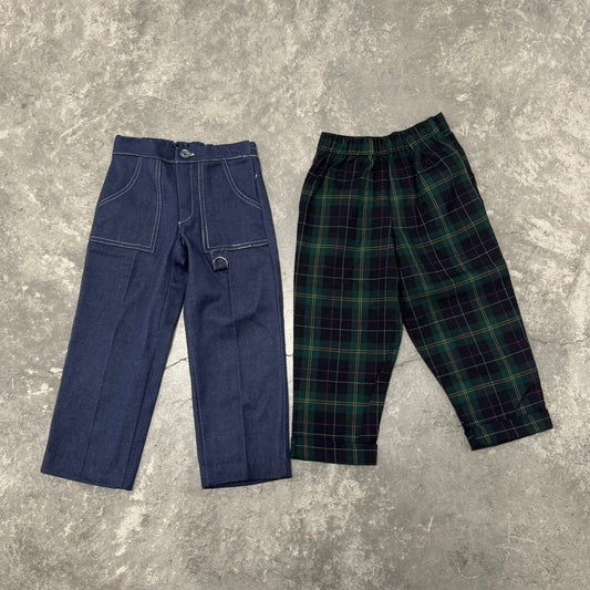 Unisex Vintage Pants 2/3T