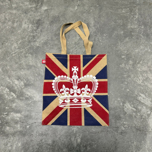 London Crown Canvas Tote