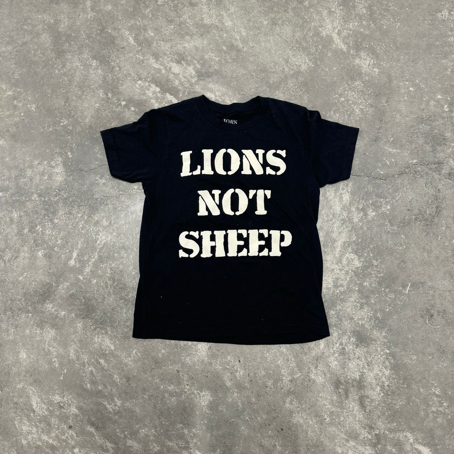 Lions Not Sheep Baby Tee