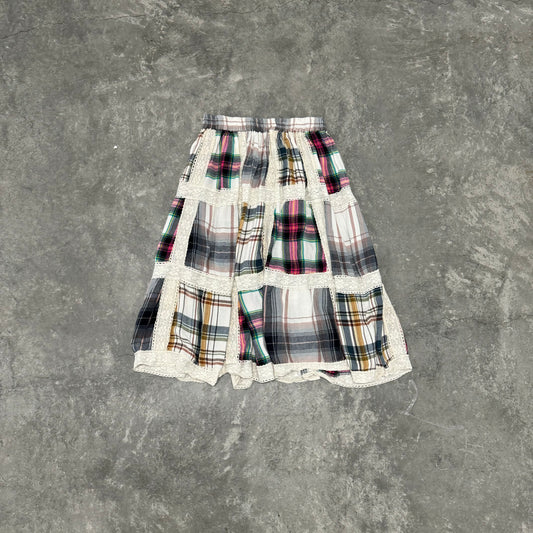 Vintage Plaid Skirt