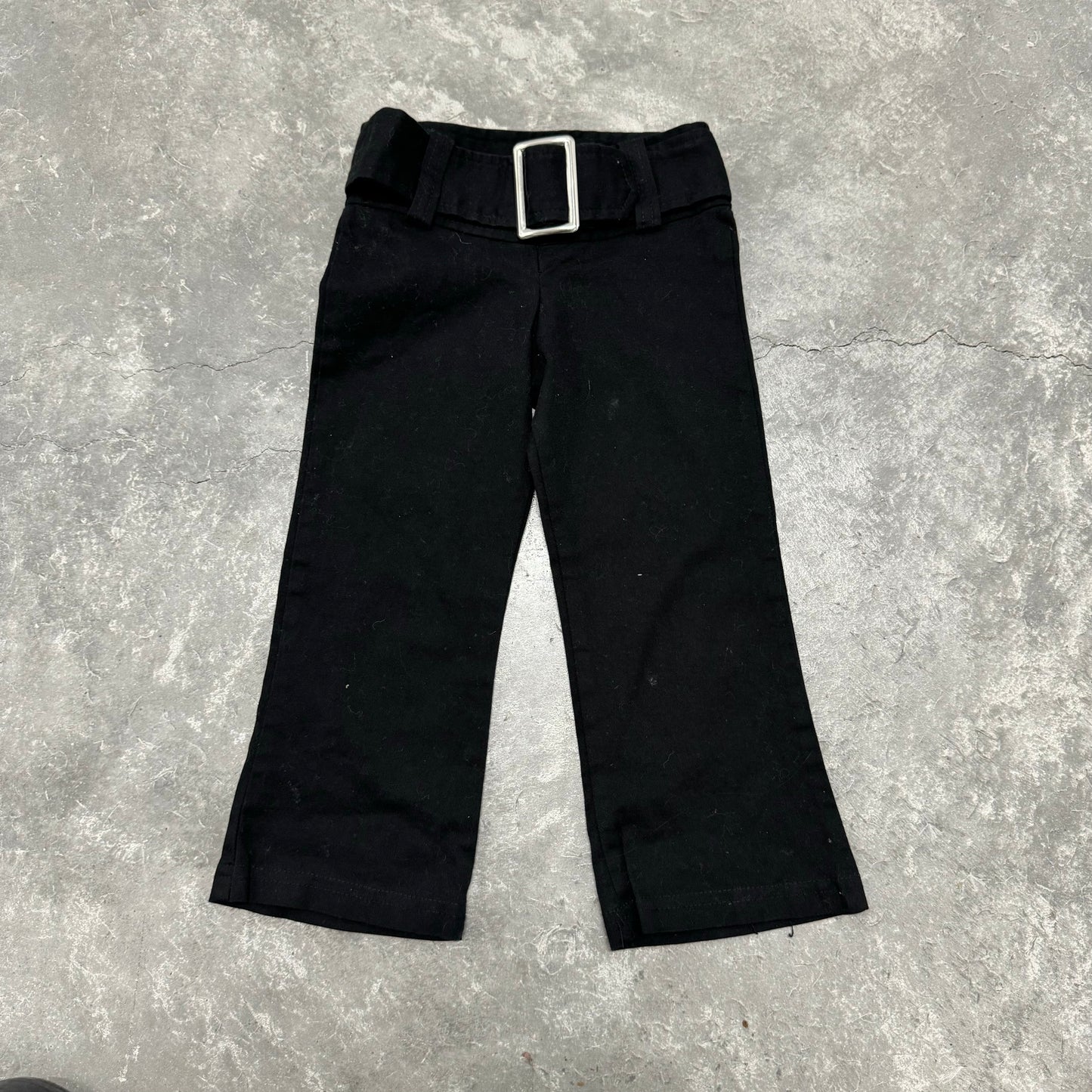 Girls Vintage Black Pants 2T