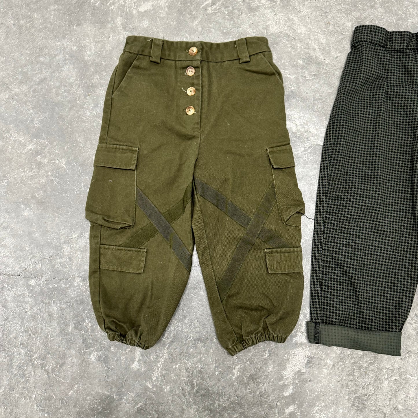 Boys Olive Pants Bundle