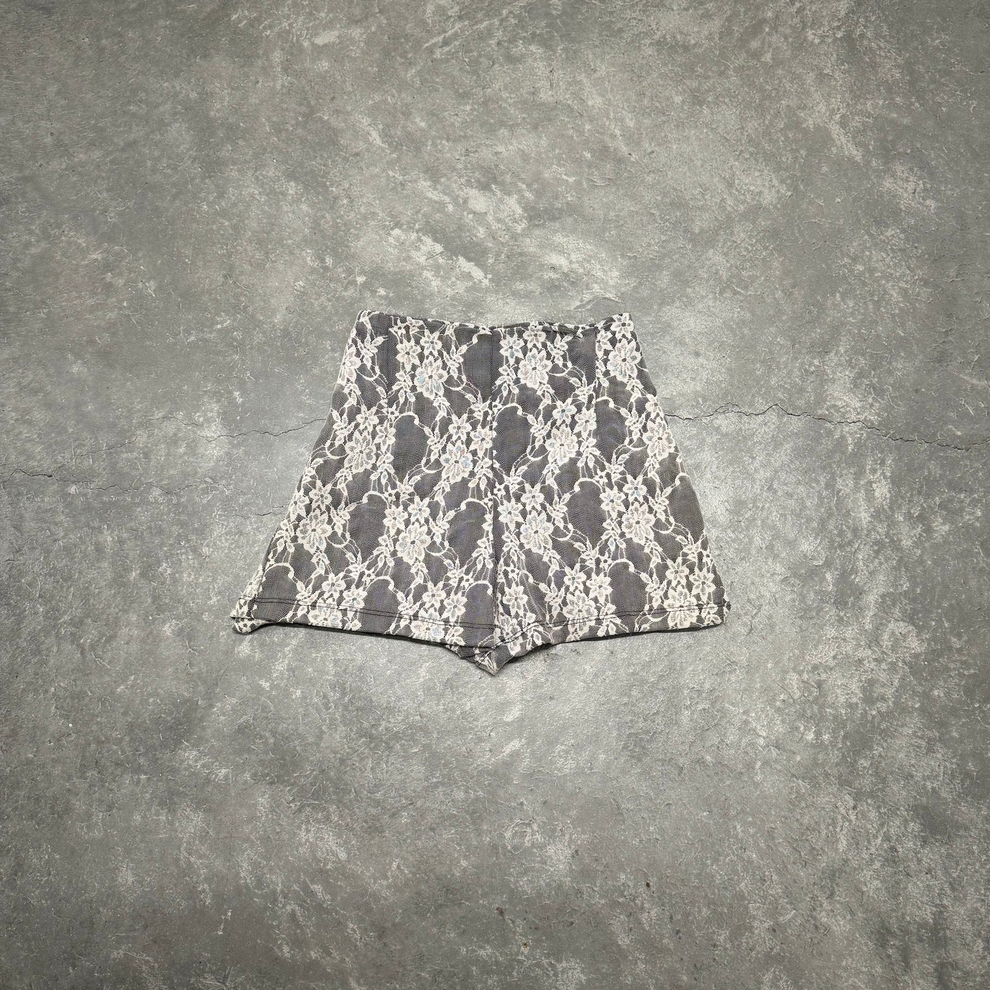 Vintage Lace Mini Shorts