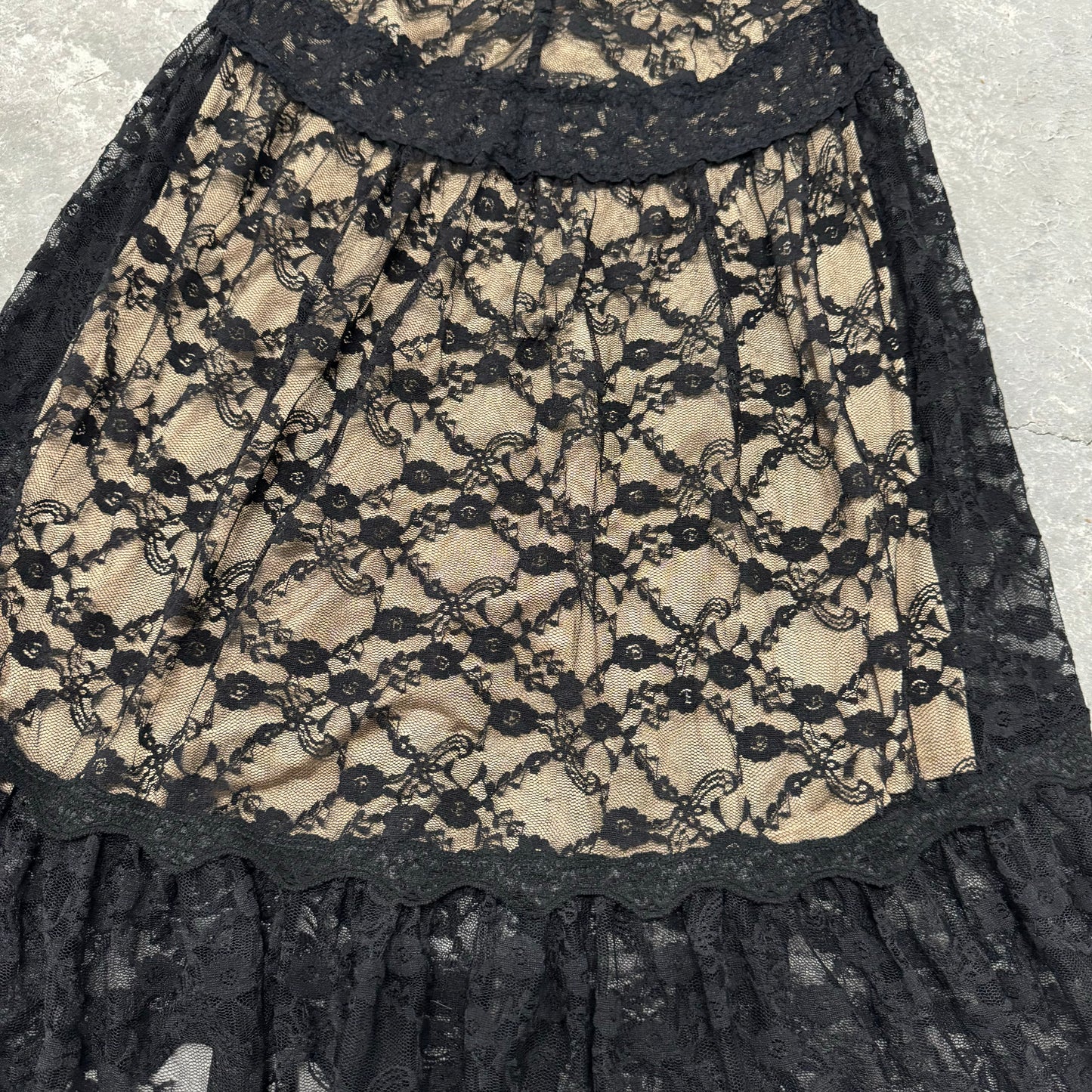 Vintage Lace Goth Fairy Dress