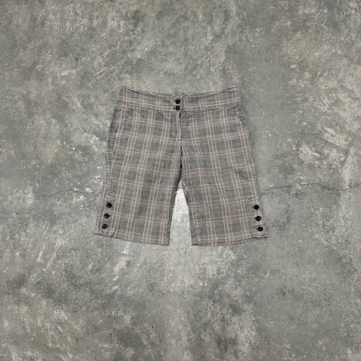 Vintage Y2K Plaid Capris