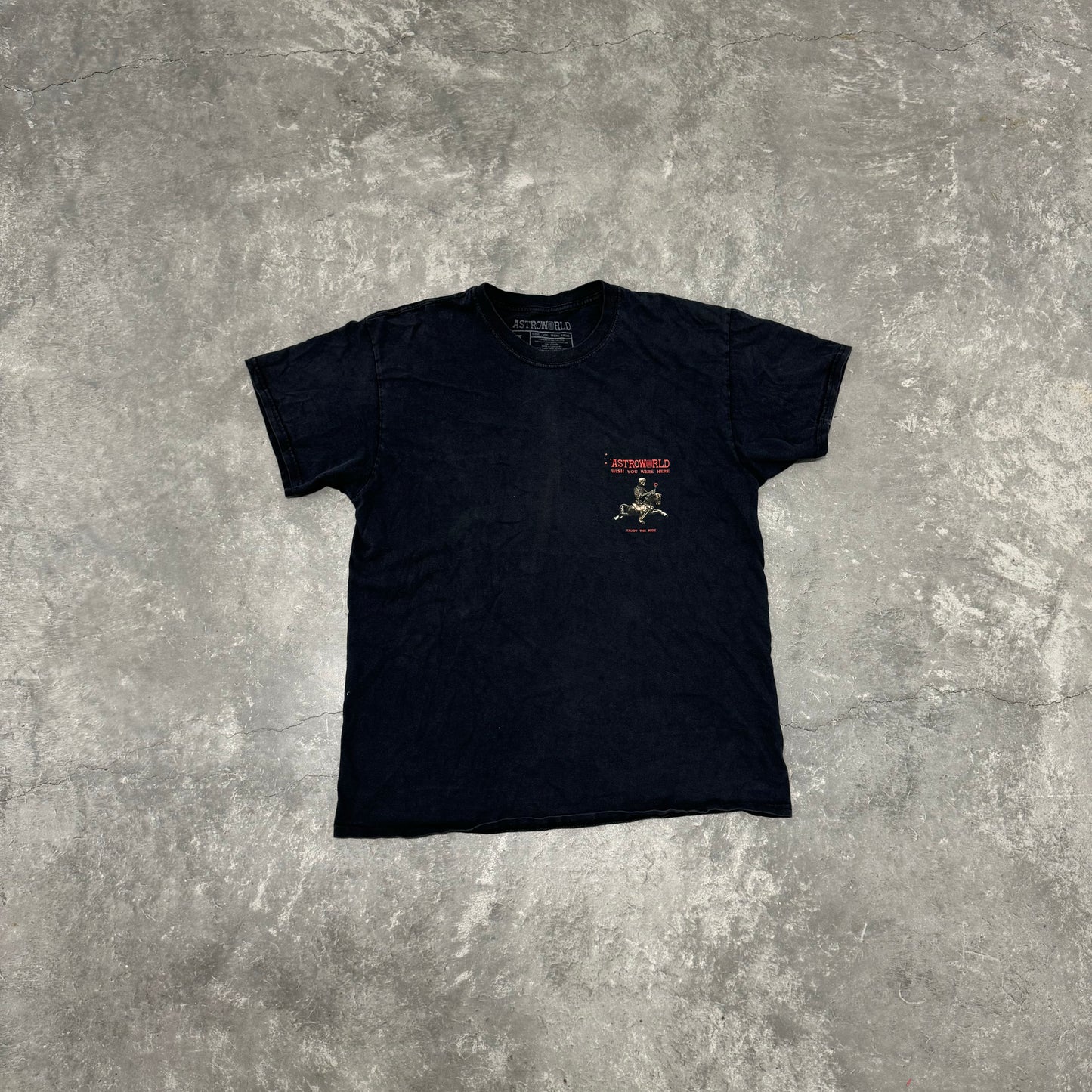 Astro World Black Tee