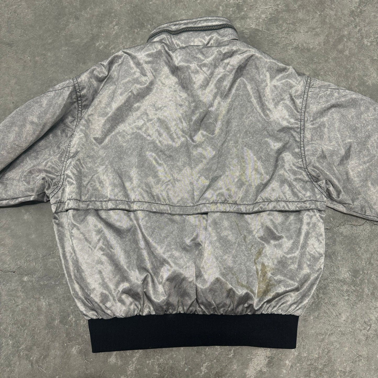 Vintage ASICS Silver Jacket