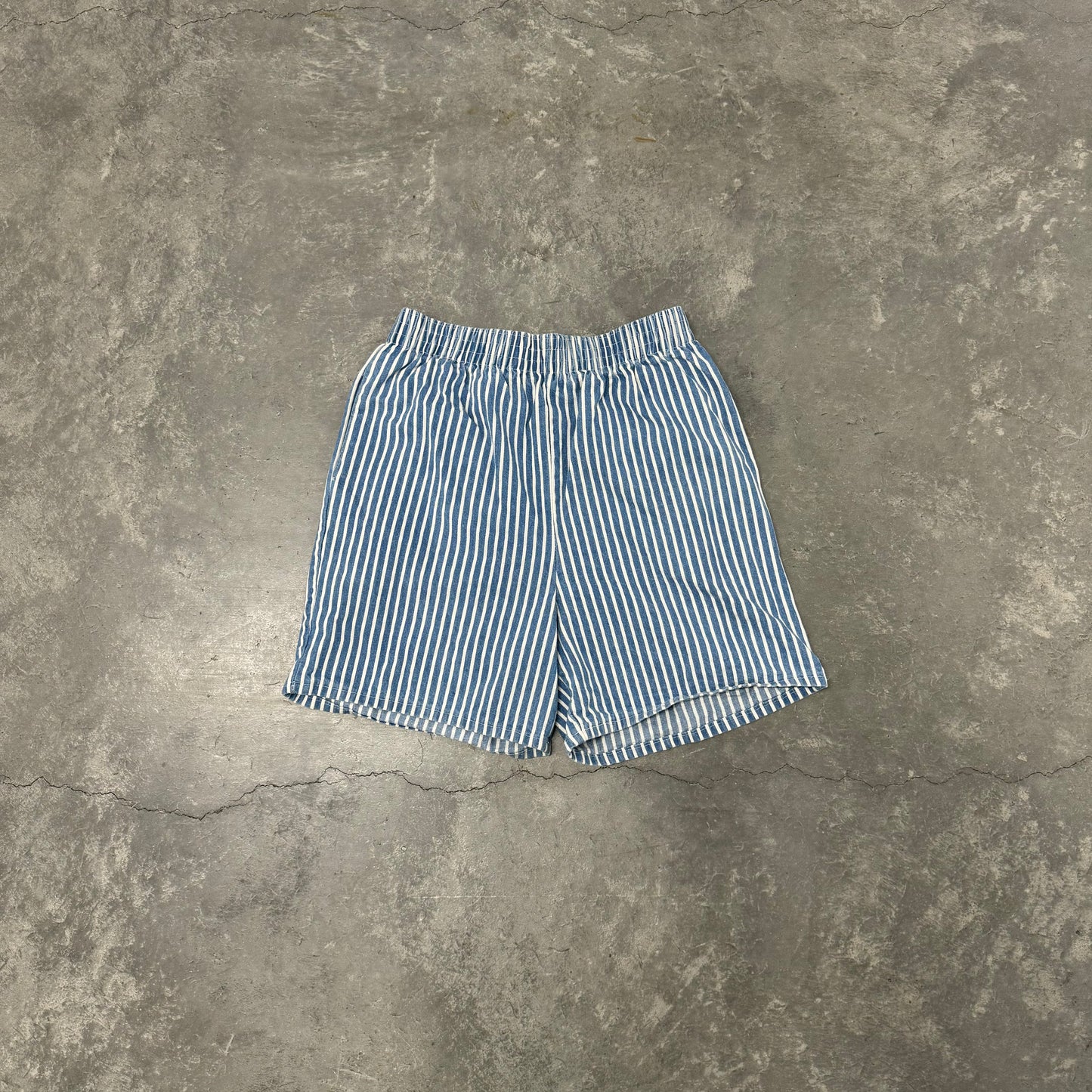 Vintage Stripped High Wasted Shorts