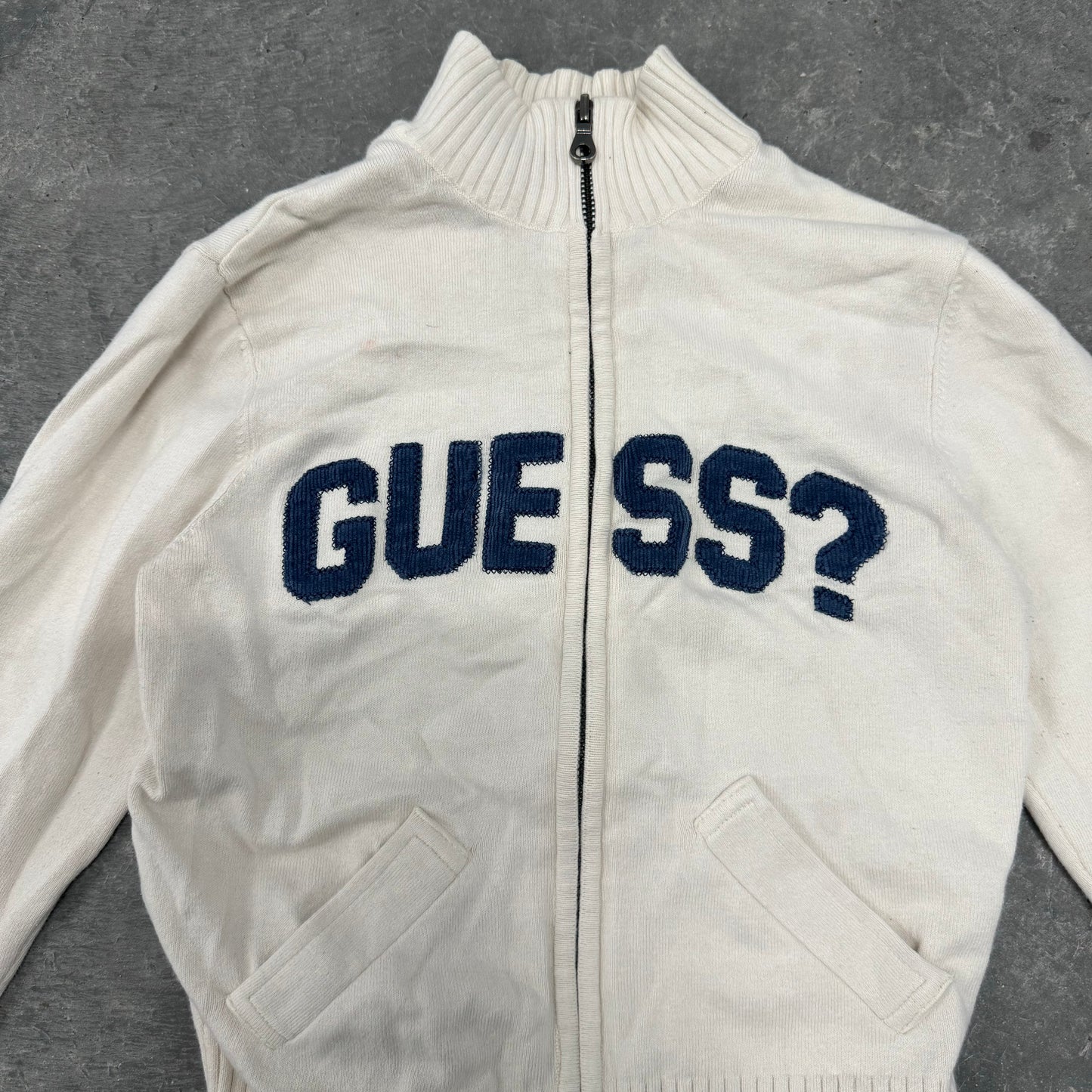 Vintage Guess Knit Track Jacket