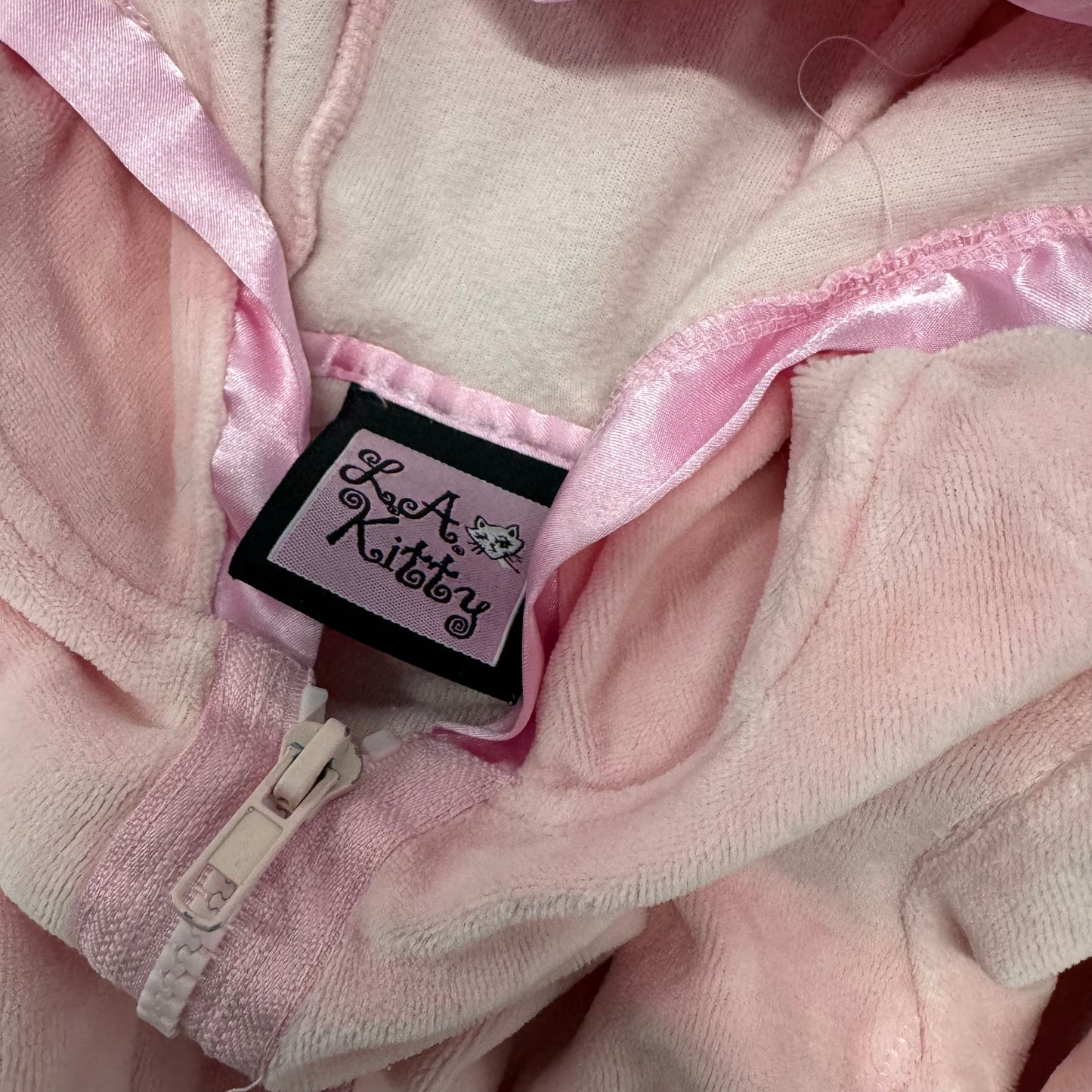 Vintage Pink Scrunched Jacket