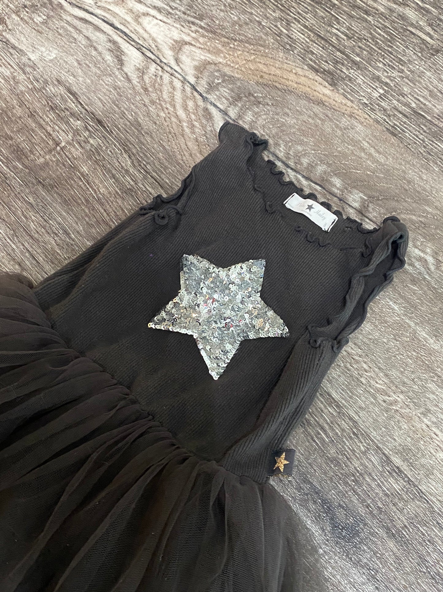 Grey Star Tulle Dress 2/3T