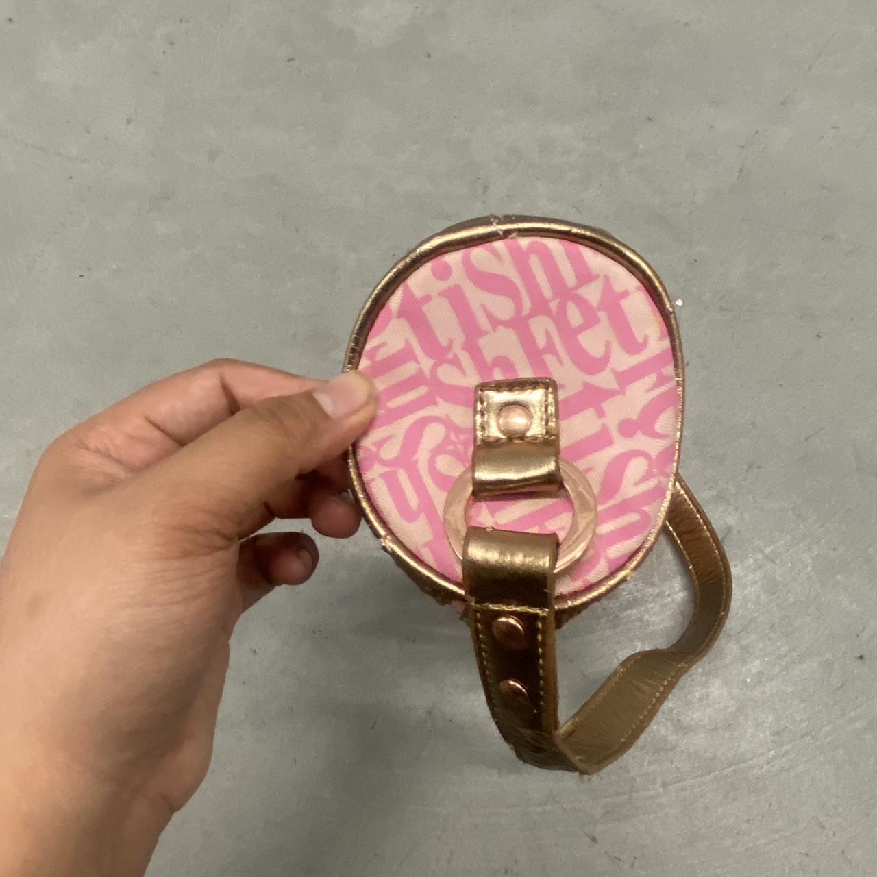 Vintage Pink Cylinder Mini Bag