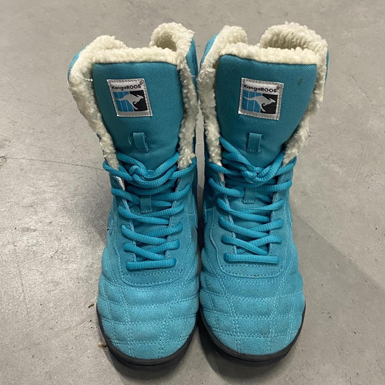 Teal Boxing Shoes 7.5