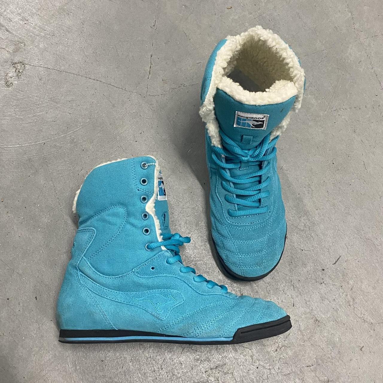 Teal Boxing Shoes 7.5