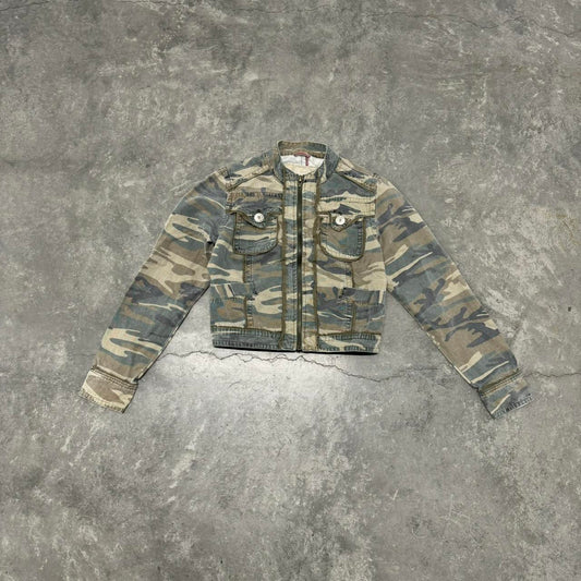 Camo Cropped Jacket